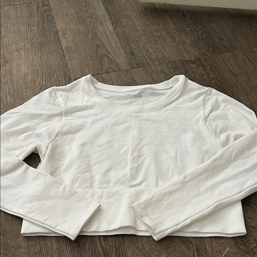 Offline Aerie Long Sleeve Crop Top